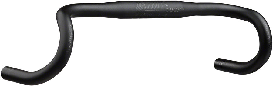Teravail Radia 12 SE Drop Handlebar - Aluminum 31.8mm 44cm Black-Goodwynn'sGoodwynn's