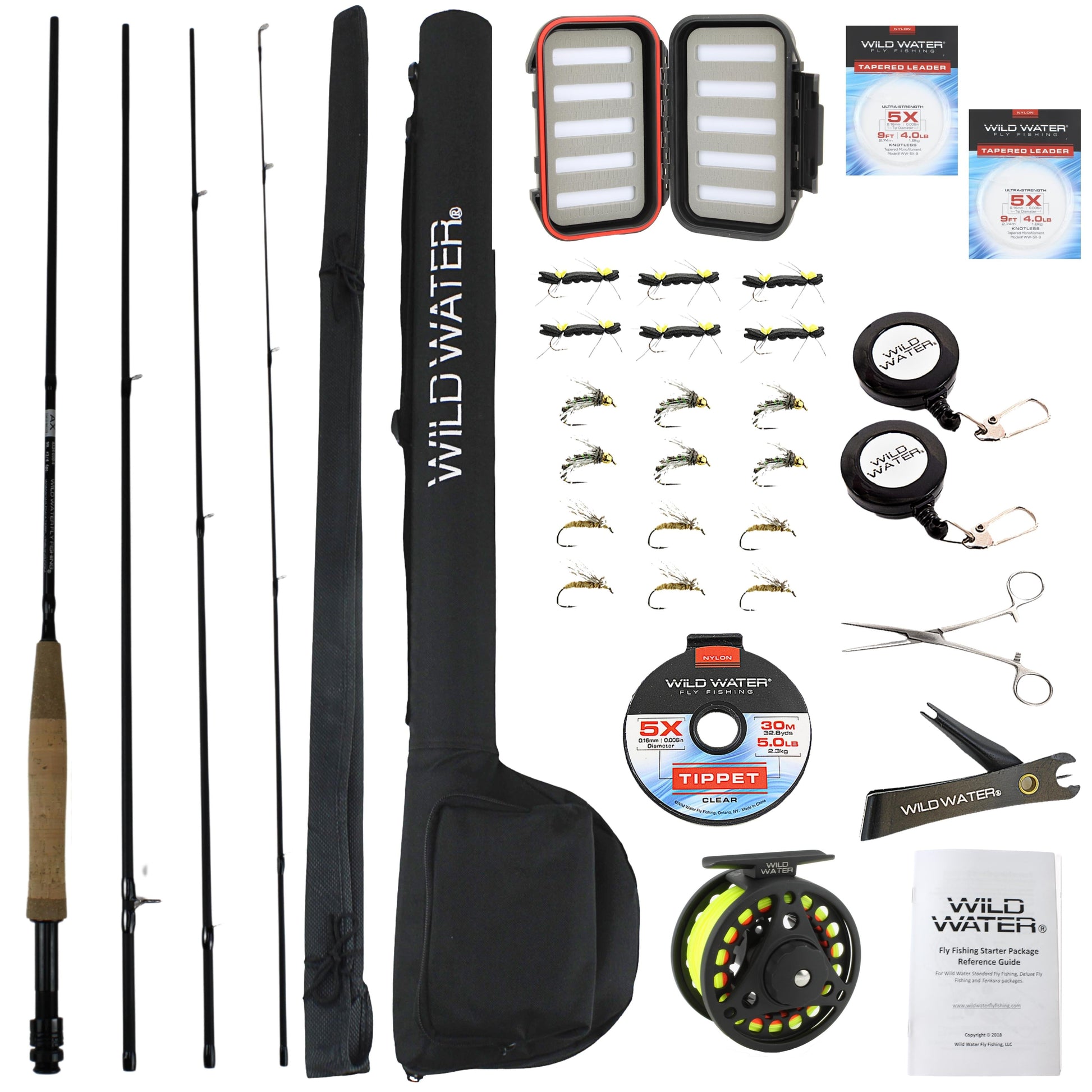 Wild Water Deluxe Fly Fishing Kit, 9 ft 3/4 wt Rod-Goodwynn'sGoodwynn's