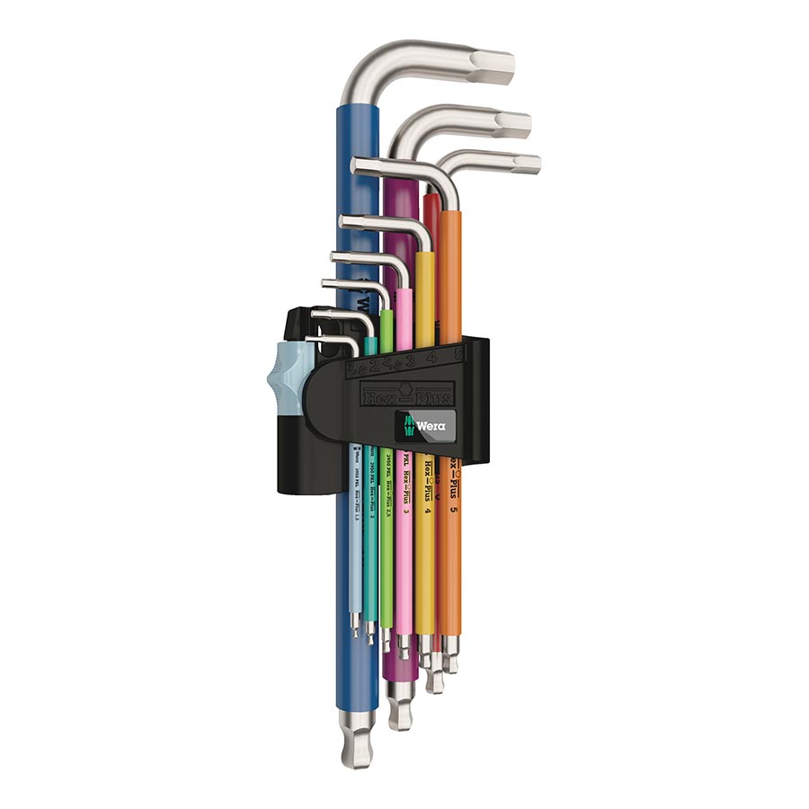 Wera 3950/9 Hex-Plus L-Key Hex Wrench Set - Metric Stainless-Goodwynn'sGoodwynn's