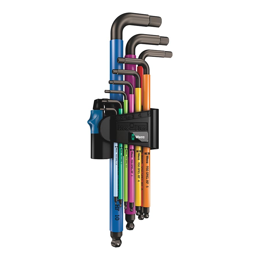 Wera 950 SPKL HF Hex Wrench 9pcs Set Long Arm Hex with HF Metric-Goodwynn'sGoodwynn's