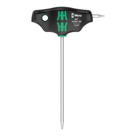 Wera 467 TX HF 8 x 100mm T-Handle Torx Wrench-Goodwynn's