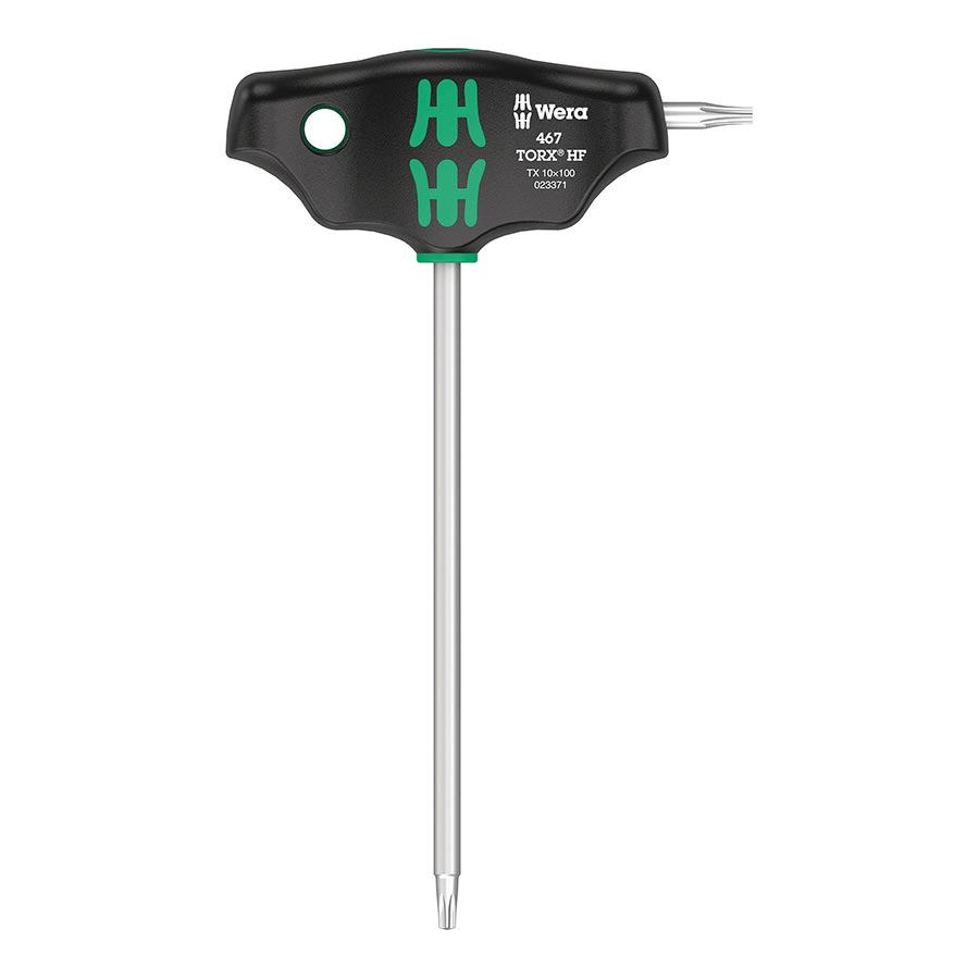 Wera 467 TX HF 10 x 100mm T-Handle Torx Wrench