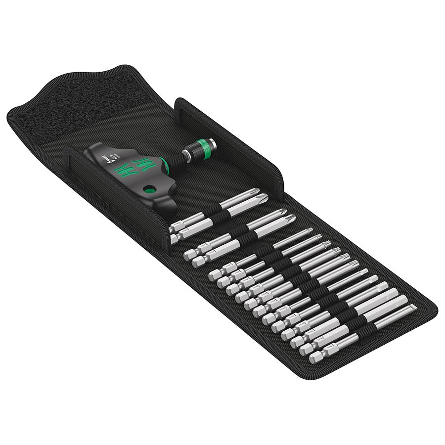 Wera Kraftform Kompakt 400 T-Handle Screwdriver and Bit Set-Goodwynn'sGoodwynn's