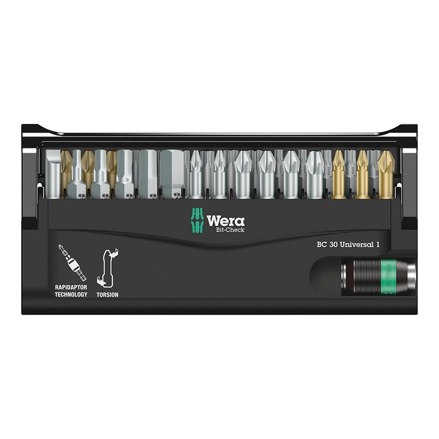 Wera Bit-Check 30 Universal 1 Kit-Goodwynn'sGoodwynn's