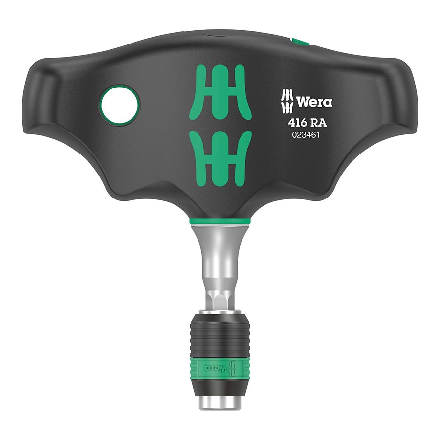 Wera 416 RA T-Handle Screwdriver - Ratchet Function Rapidaptor Quick-Release Chuck-Goodwynn'sGoodwynn's