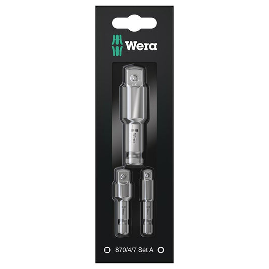 Wera 870/4/7 SET A SB 1/4 Hex Set-Goodwynn's