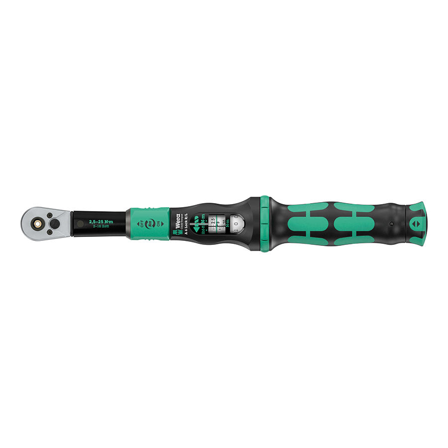 Wera CLICK-TORQUE LOCK Torque Wrench Ratcheting: Yes : 1/4" : Imperial-Goodwynn'sGoodwynn's