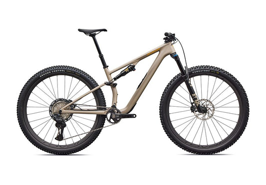 2026 Specialized Epic 8 Expert Evo Di2 Bike Satin Sandstone Metallic / California Sunshine Xl-Goodwynn's