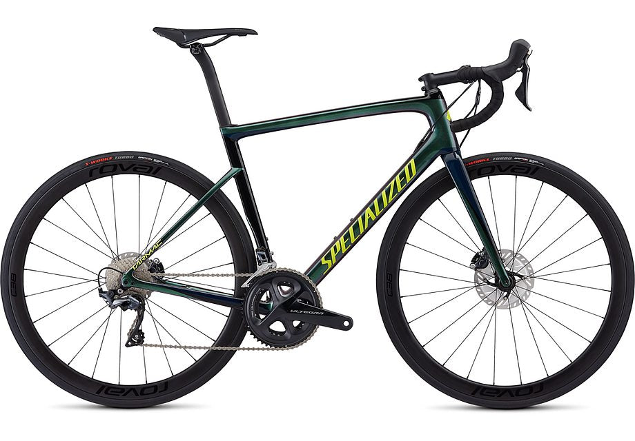 Specialized tarmac men sl6 expert disc chameleon green/cast blue/tarmac black/team yellow 56-Goodwynn'sGoodwynn's