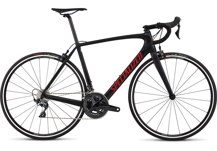Specialized tarmac men sl5 comp black/gloss flo red/clean 54