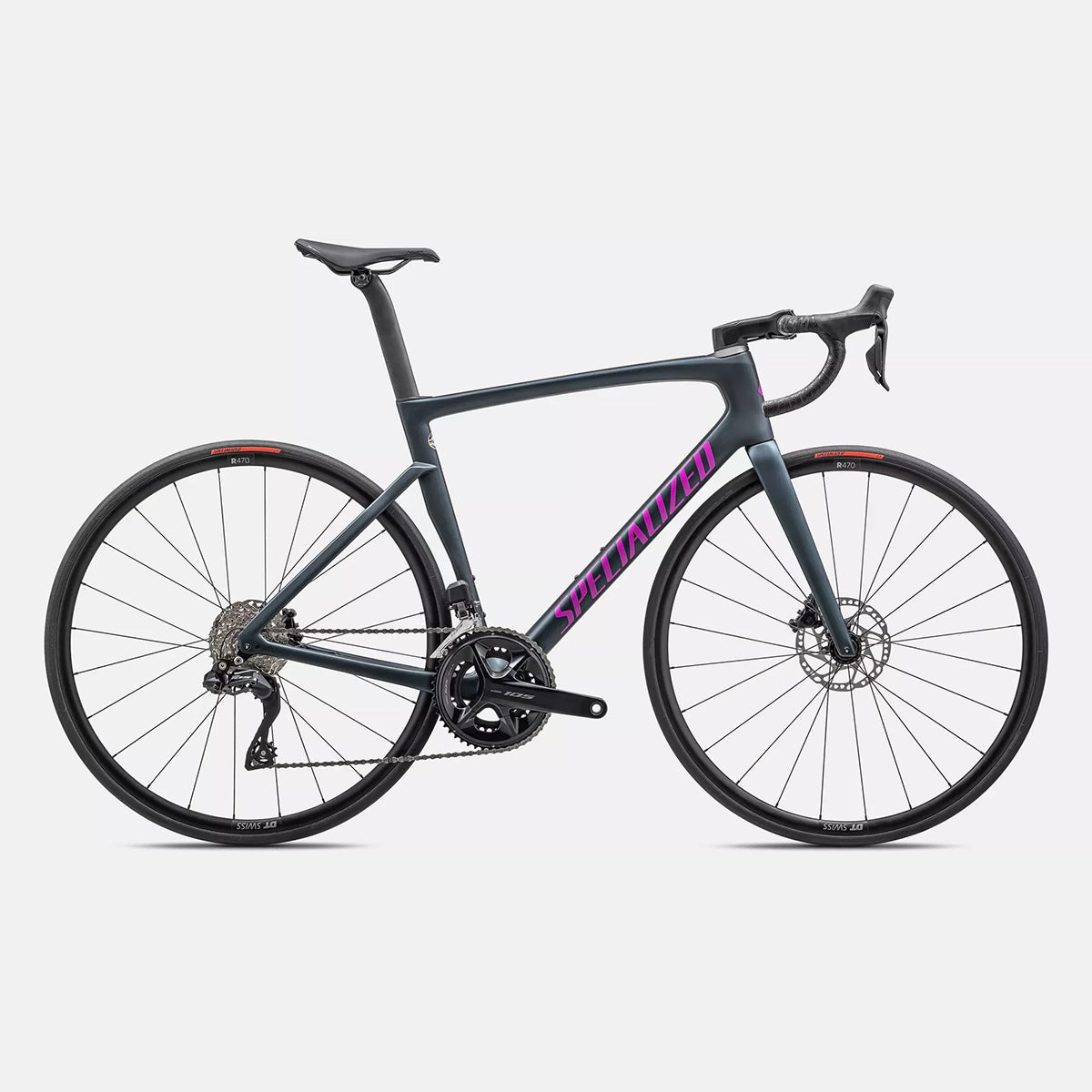 2023 Specialized tarmac sl7 comp bike satin metallic deep lake/purple orchid 44