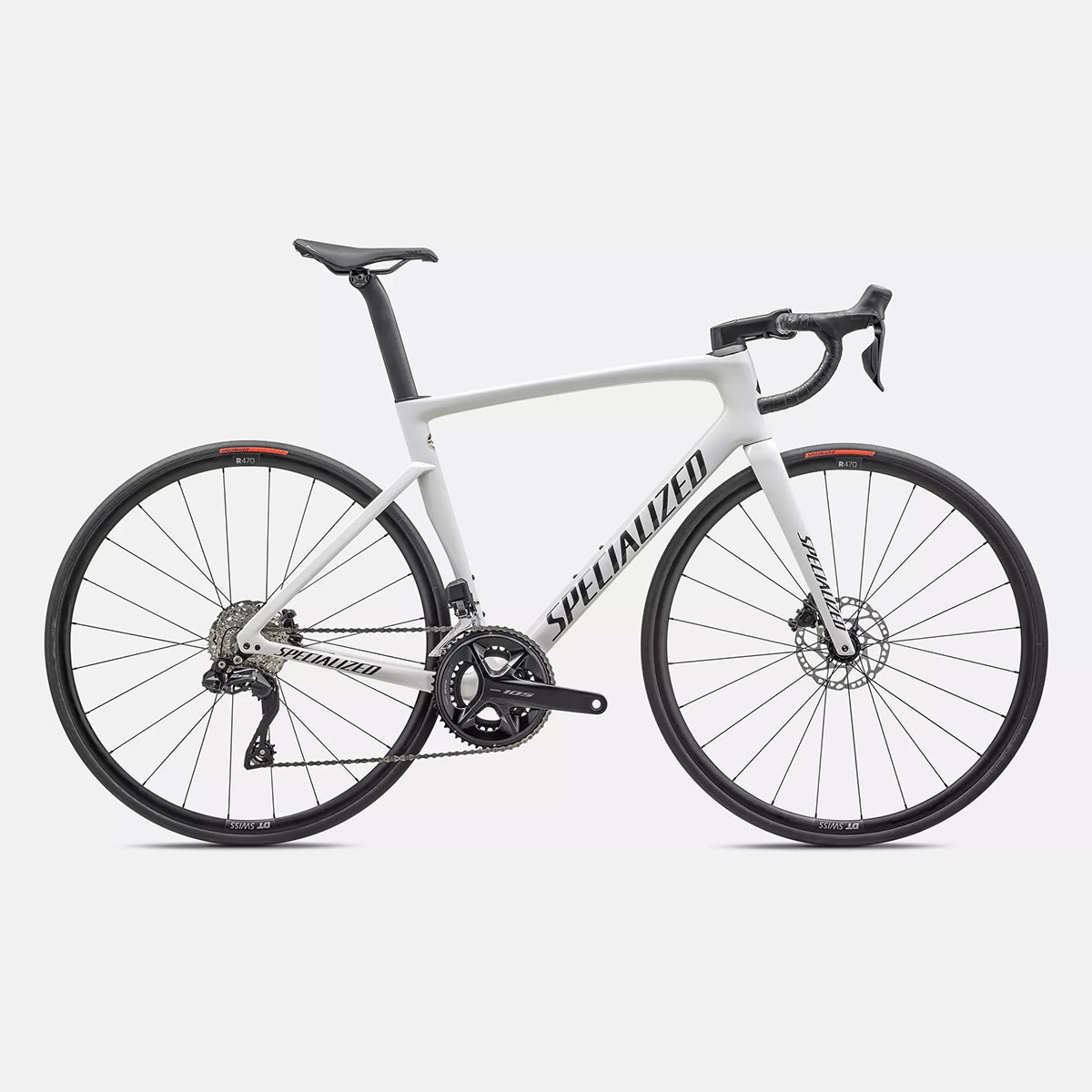 2023 Specialized tarmac sl7 comp bike gloss dune white/metallic obsidian 61
