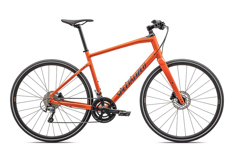 2023 Specialized sirrus 4.0 bike gloss cactus bloom / satin mystic blue reflective l-Goodwynn'sGoodwynn's