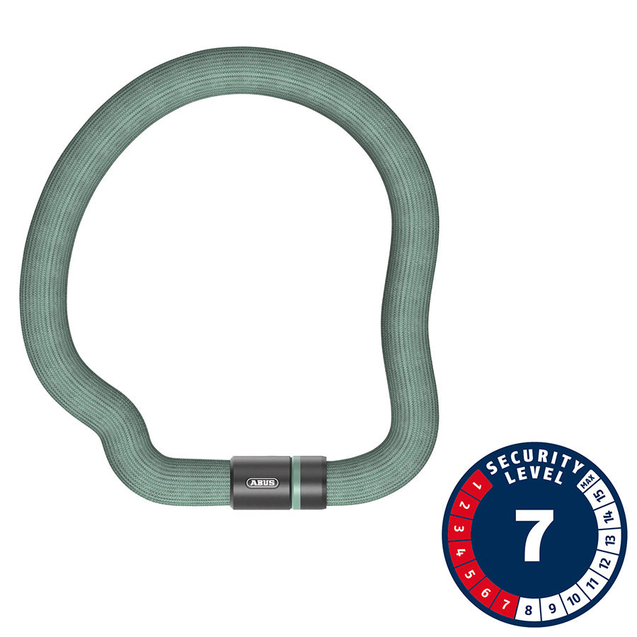 Abus Goose 6206K Chain Lock Key 6mm 110cm 3.6' Green-Goodwynn'sGoodwynn's