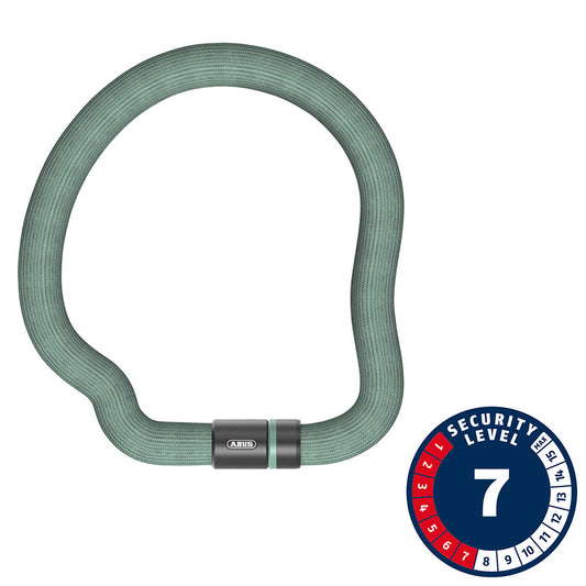 Abus Goose 6206K Chain Lock Key 6mm 110cm 3.6' Green-Goodwynn's