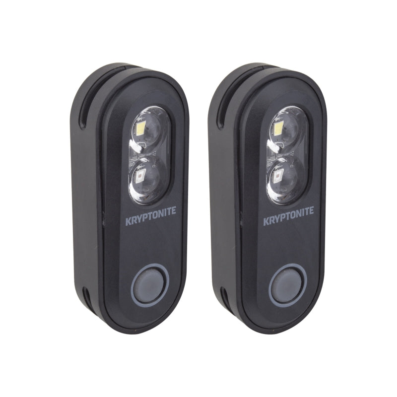 Kryptonite Avenue F-70/R-35 Dual Mode Light Set Black