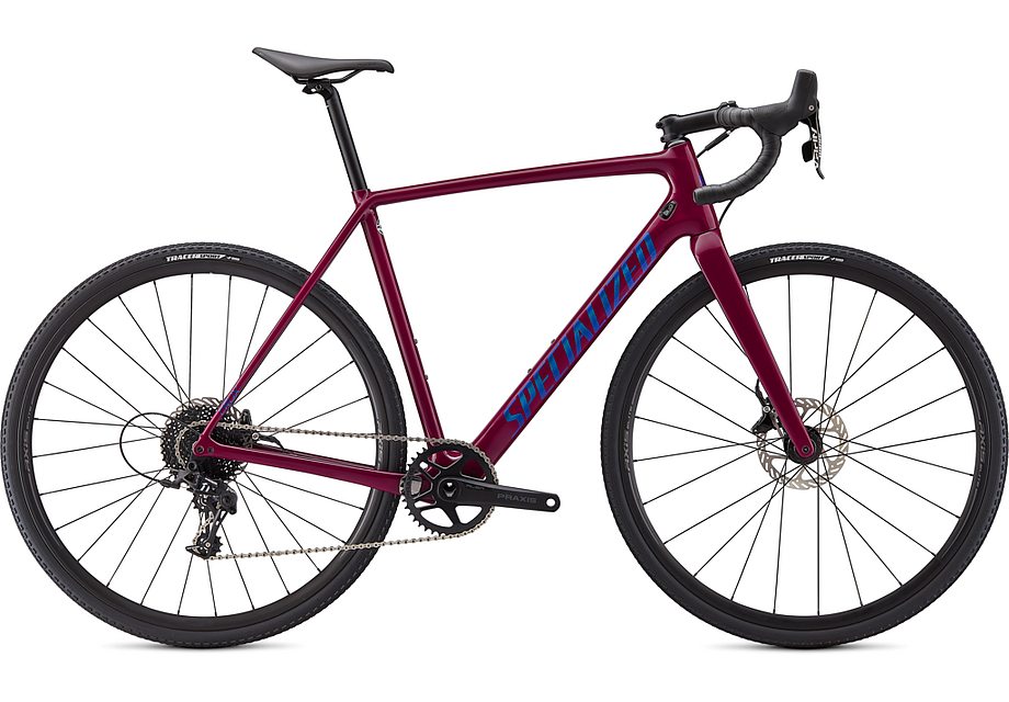 Specialized crux gloss raspberry/chameleon 56