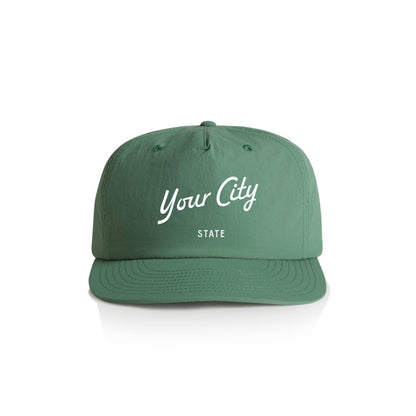 Endless August Supply Co. - Custom Nylon Hat | Script City Customizable Hat | Name Drop