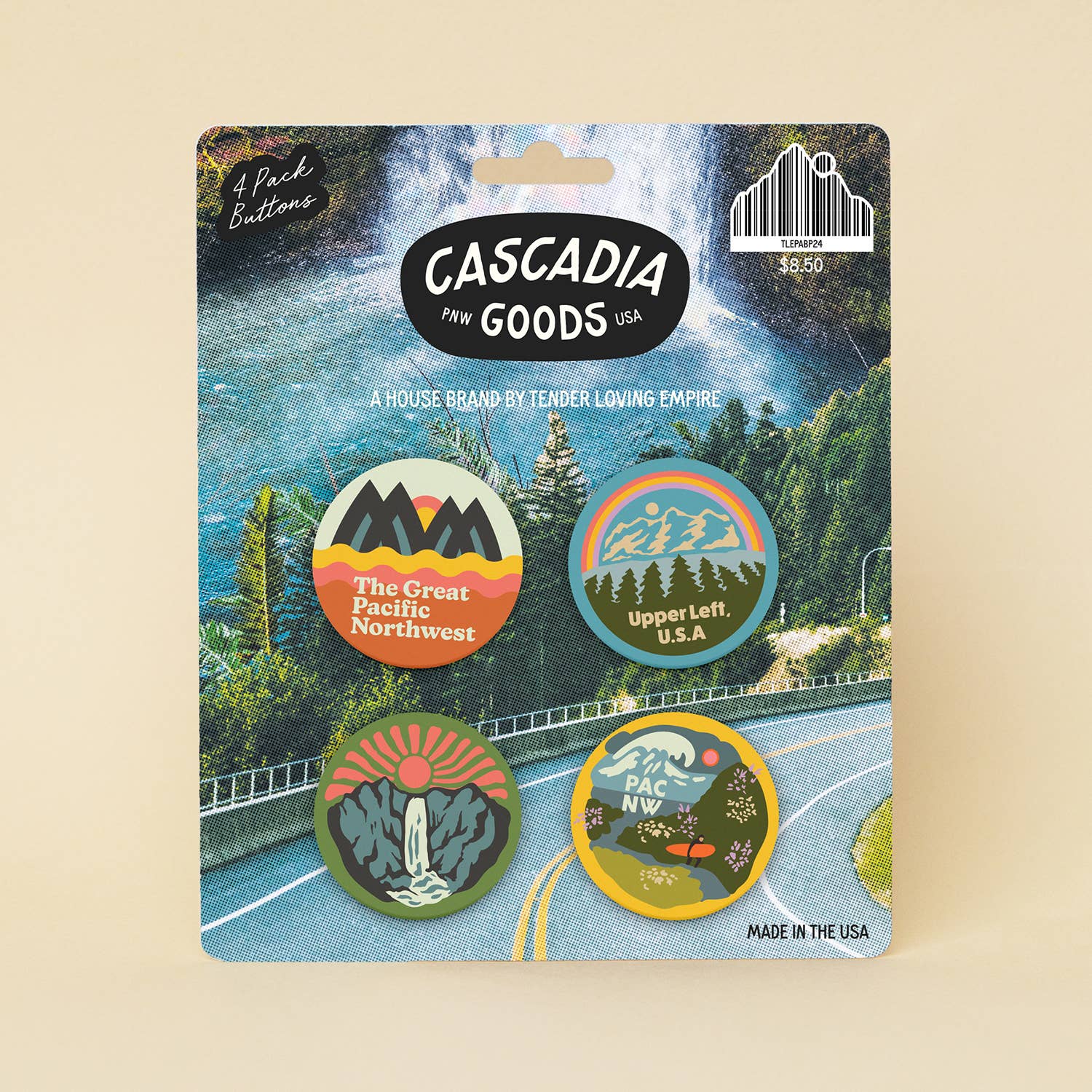 Tender Loving Empire - PNW Adventure Button Pack-Goodwynn'sGoodwynn's