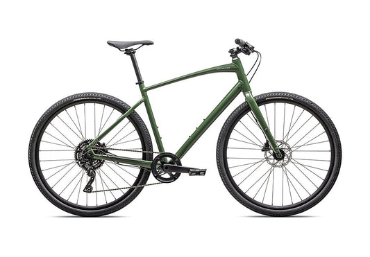 2025 Specialized sirrus x 3.0 km bike gloss cypress / cool grey reflective l-Goodwynn's