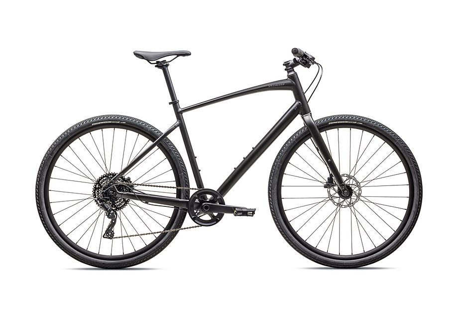 2025 Specialized Sirrus X 3.0 Km Bike Satin Obsidian / Smoke Reflective Xxs-Goodwynn'sGoodwynn's