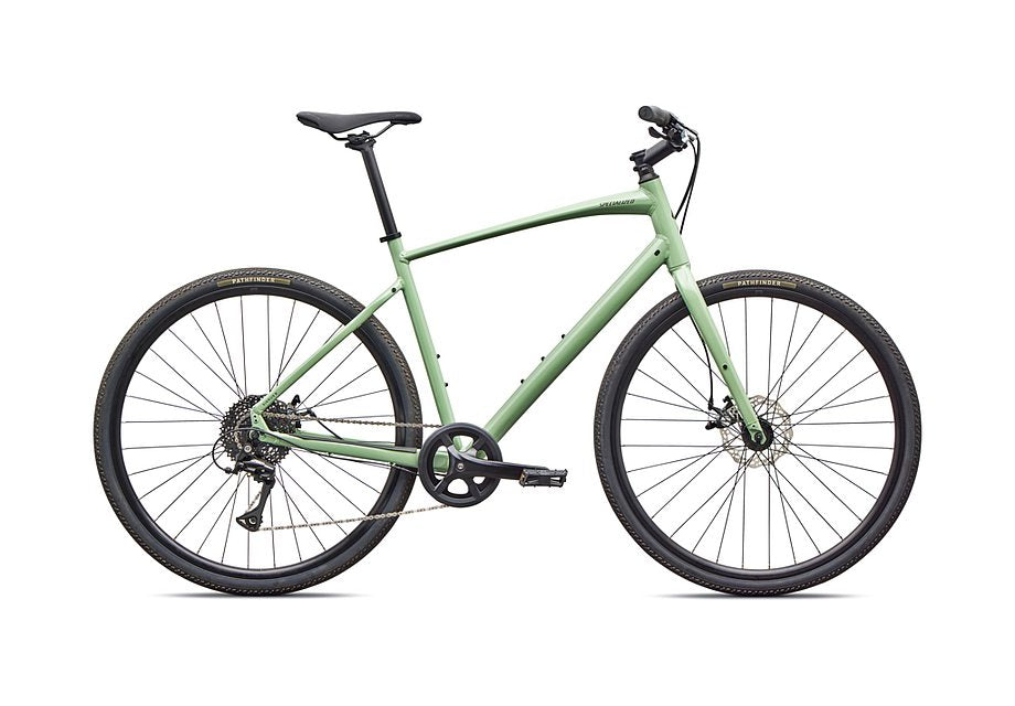 2026 Specialized Sirrus X 1.0 Km Bike Gloss Pistachio / Laurel Green Metallic Frost Reflective S-Goodwynn'sGoodwynn's