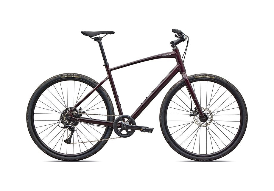 2026 Specialized Sirrus X 1.0 Km Bike Gloss Solidity Metallic / Dolomite Frost Reflective M