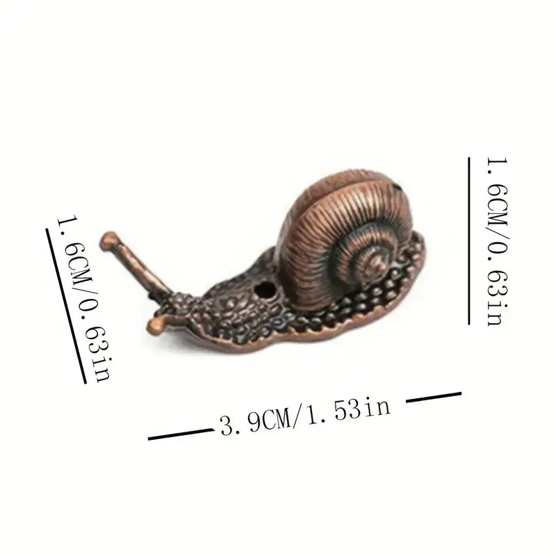 Magnifique Hearts - Snail Line Mini Incense Holder: Perfect for Homes Copper-Goodwynn'sGoodwynn's