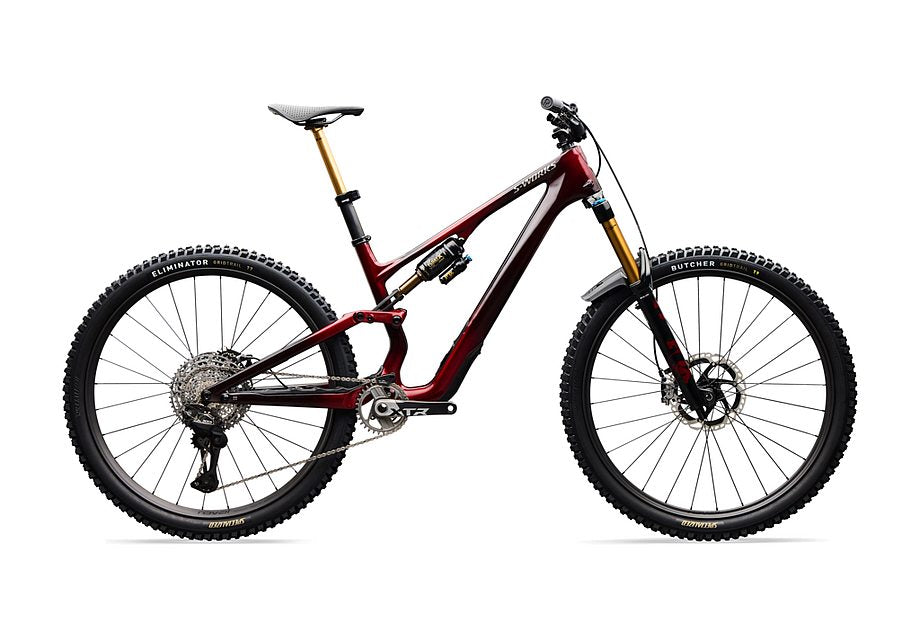 2026 Specialized Stumpjumper 15 S-Works Di2 Bike Gloss Solidity Metallic / Bordeaux Metallic / Brushed Chrome S3-Goodwynn'sGoodwynn's