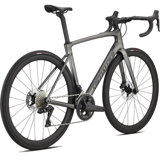 2023 Specialized roubaix expert bike smoke/tarmac black/silver dust/black reflective 44-Goodwynn's