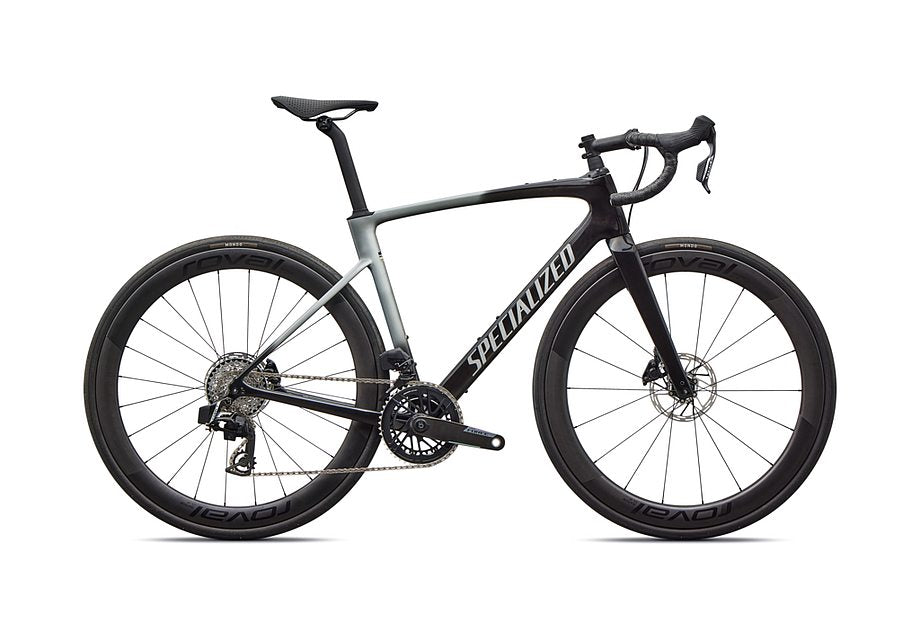 2026 Specialized Roubaix Pro Bike Gloss Carbon/Shadow Silver 44-Goodwynn'sGoodwynn's