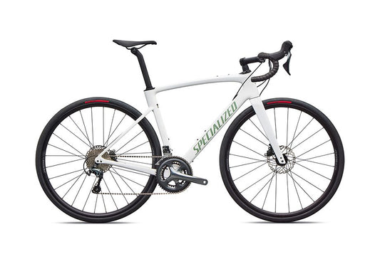 2026 Specialized Roubaix Base Bike Gloss White/Pistachio 56-Goodwynn's
