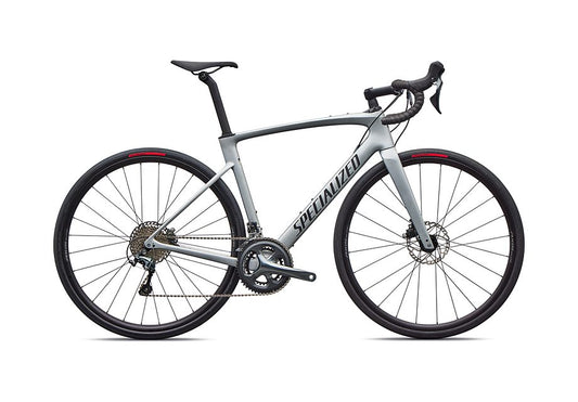 2026 Specialized Roubaix Base Bike Satin Shadow Silver/Black 58-Goodwynn's