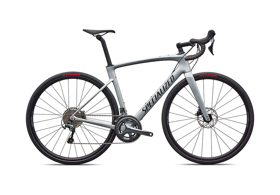 2026 Specialized Roubaix Base Bike Satin Shadow Silver/Black 61-Goodwynn'sGoodwynn's