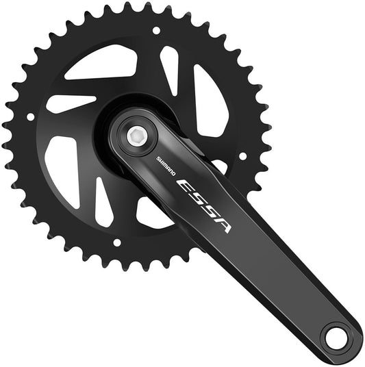 Shimano ESSA FC-U2000-1 Crankset - 170mm 7/8-Speed 40t Riveted Square Taper JIS Spindle Interface BLK-Goodwynn's