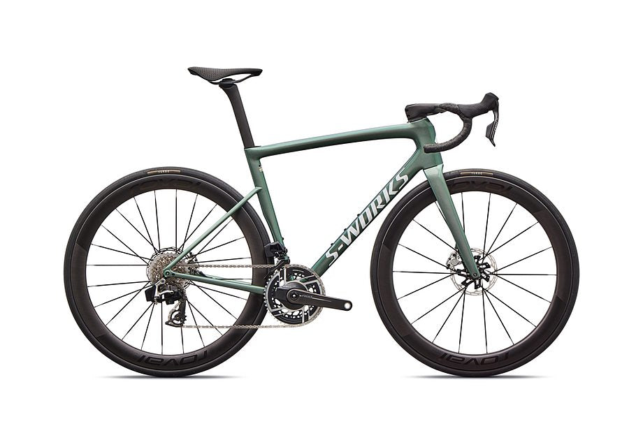 2026 Specialized Tarmac Sl8 S-Works Axs Bike Gloss Premium Fjord Metallic / White Metallic Silver 56-Goodwynn'sGoodwynn's