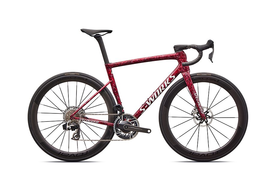2026 Specialized Tarmac Sl8 S-Works Axs Bike Gloss Redsky Shdwsil Wht Impasto 56