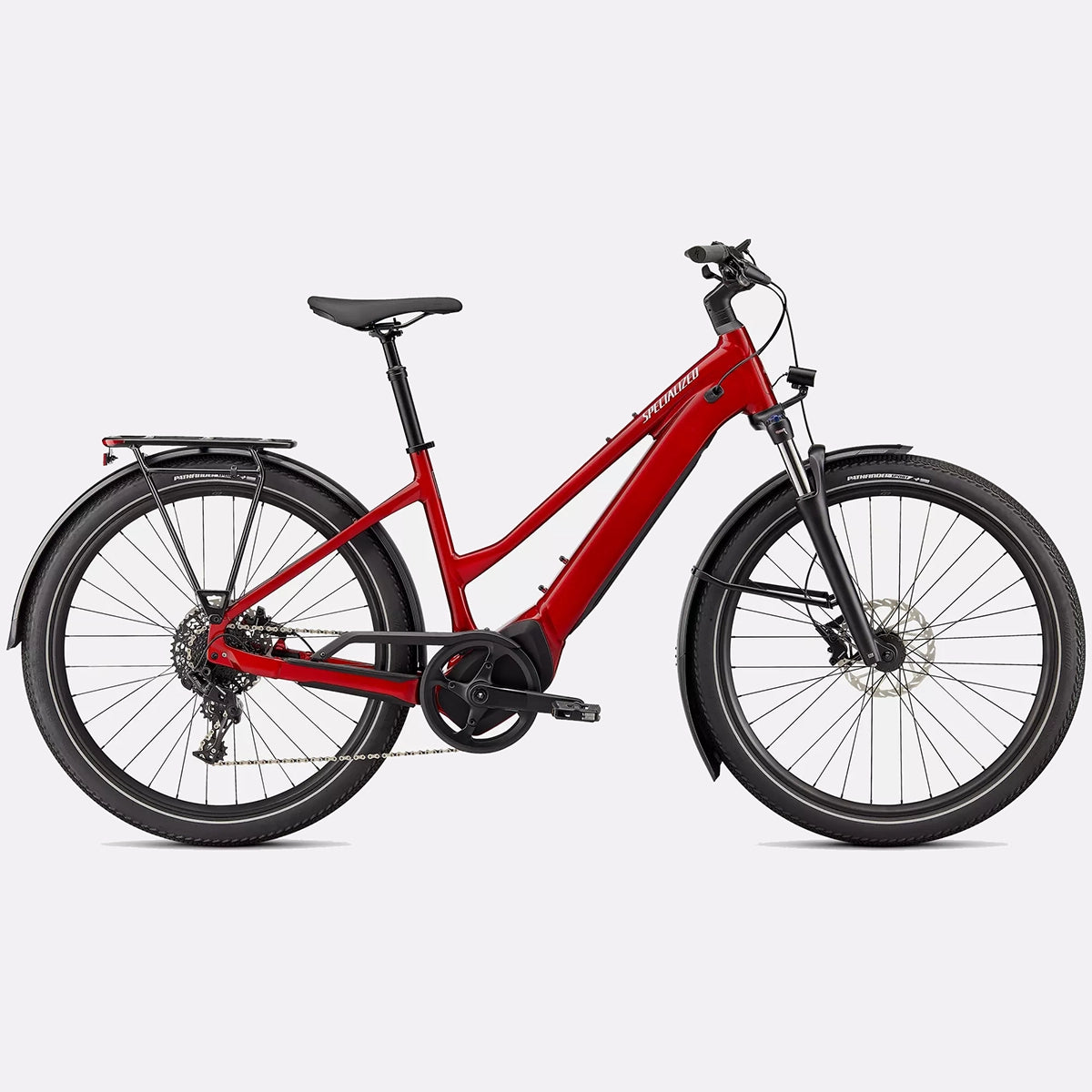 2023 Specialized vado 4.0 step through ul bike redtnt/silrefl s