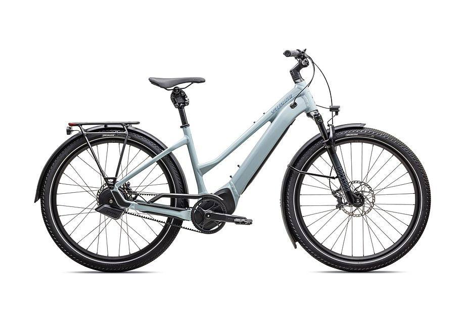 2025 Specialized vado 5.0 igh step through ul bike satin seafoam / lapis pearl / glacial metallic xl