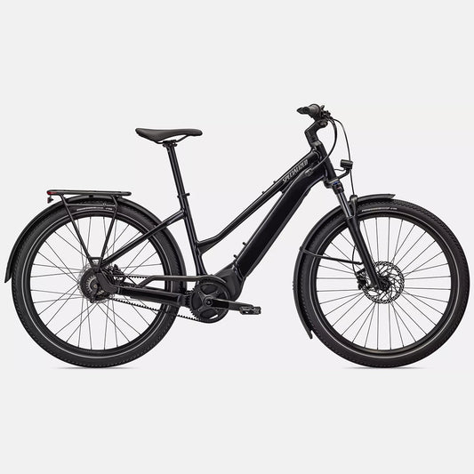 2022 Specialized vado 3.0 igh step through ul bike cast black/silver reflective l-Goodwynn's