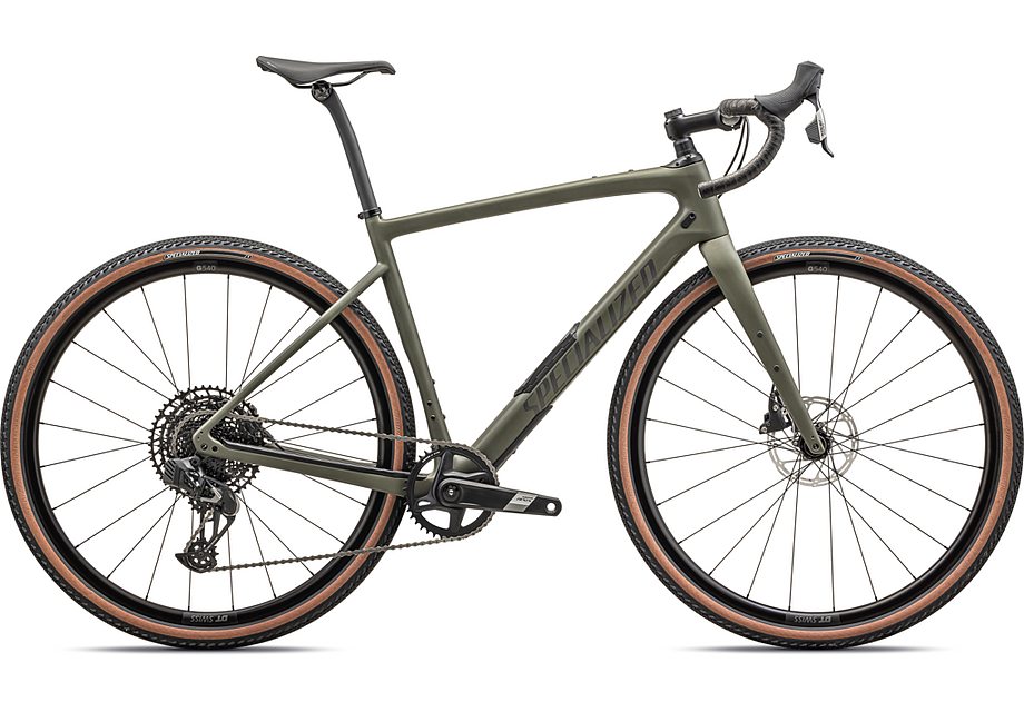 2025 Specialized diverge comp carbon bike satin oak green / smoke 52-Goodwynn'sGoodwynn's