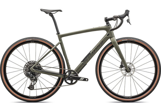 2025 Specialized diverge comp carbon bike satin oak green / smoke 52-Goodwynn's