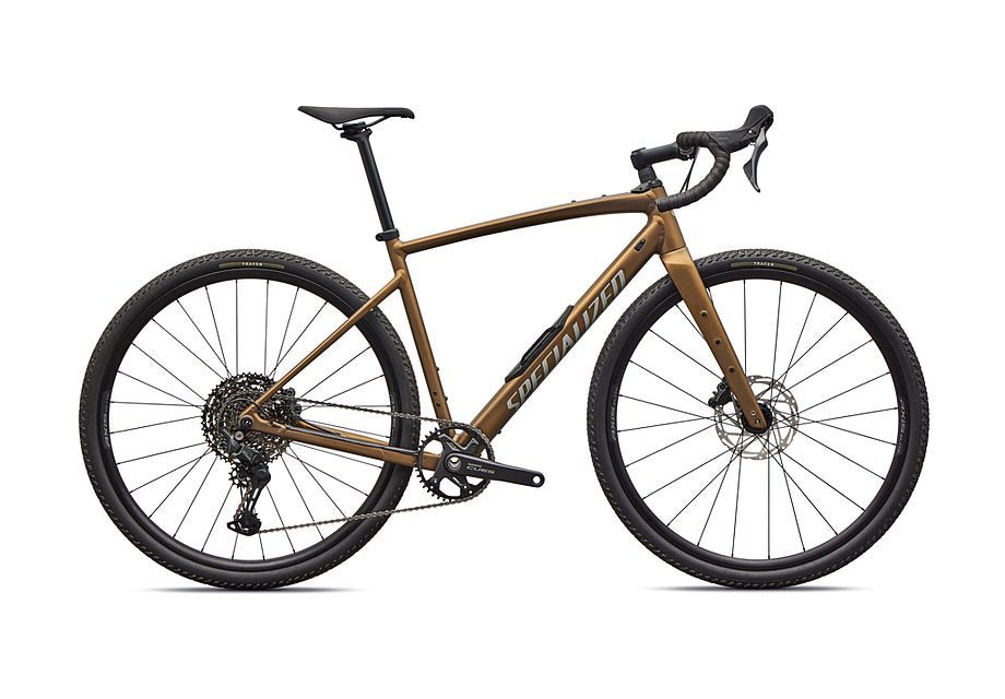 2026 Specialized Diverge E5 Sport Bike Satin Burnt Gold Metallic / Shadow Silver 54-Goodwynn'sGoodwynn's