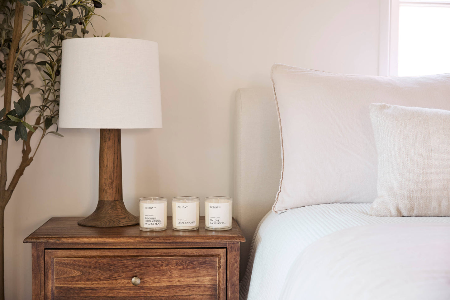 Below 60 - Brighter Than a Blood Orange Moon (Orange & Ginger) | 10oz Soy Wax Candle | Fresh Citrus Home Fragrance by Hilary Duff