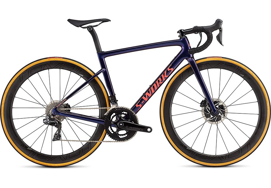 Specialized S-Works tarmac wmn sl6 disc di2 gloss chameleon flake / satin acid red / clean 49-Goodwynn'sGoodwynn's