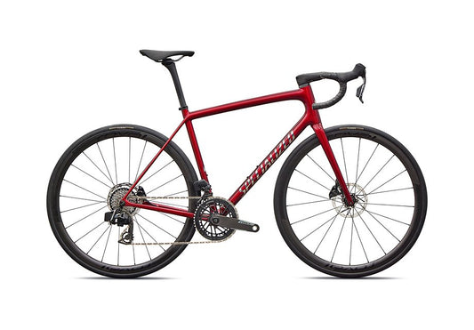2026 Specialized Aethos Pro Axs Bike Gloss Red Sky / Chrome 54-Goodwynn's