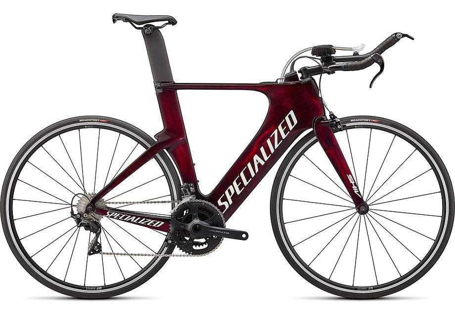 Specialized shiv sport red tint / white w gold pearl xs