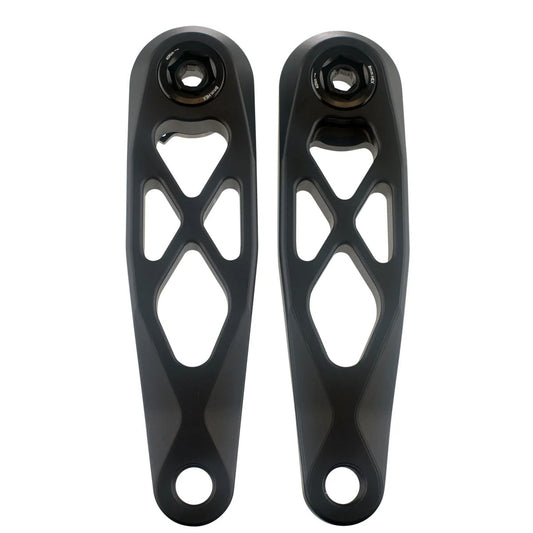 5Dev R-Spec Trail/Enduro Cranks 170mm No Spindle Black-Goodwynn's