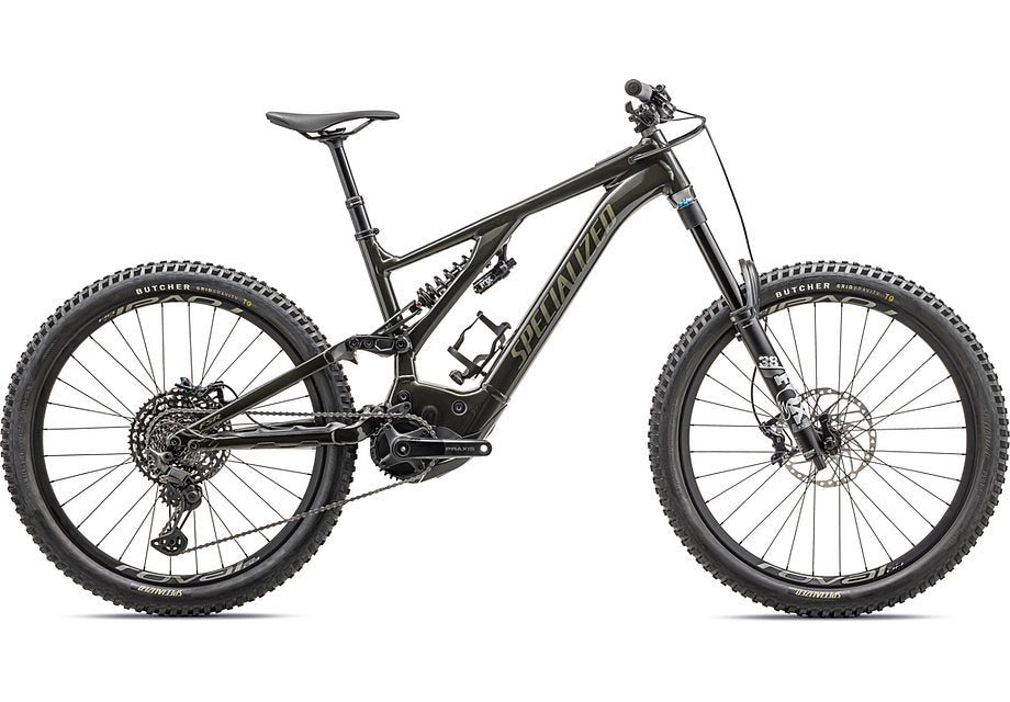 2023 Specialized kenevo comp 6fattie bike gloss dark moss green / oak green s3-Goodwynn'sGoodwynn's