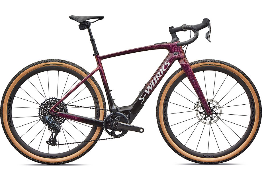 2026 Specialized Creo Sl S-Works Carbon Bike Gloss Bordeaux Metallic/Fade/Pearl Dry Impasto/Silver Dust 61-Goodwynn'sGoodwynn's